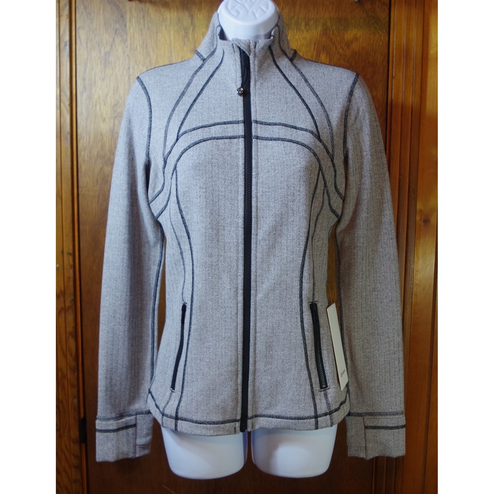 Lululemon Define Jacket NWT Herringbone , Size 6, Athletic, Casual